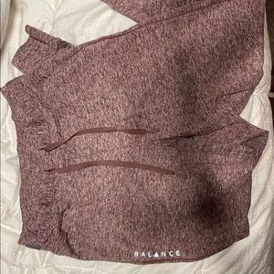 Balance Athletica Pink Heathered Joggers